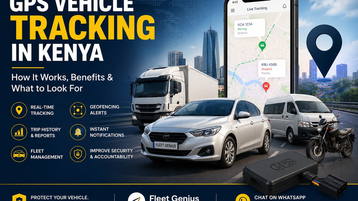 GPS Vehicle Tracking in Kenya: How It Works